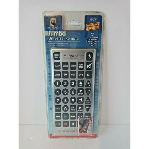 Innovage Other New Innovage Products Jumbo Universal Remote New